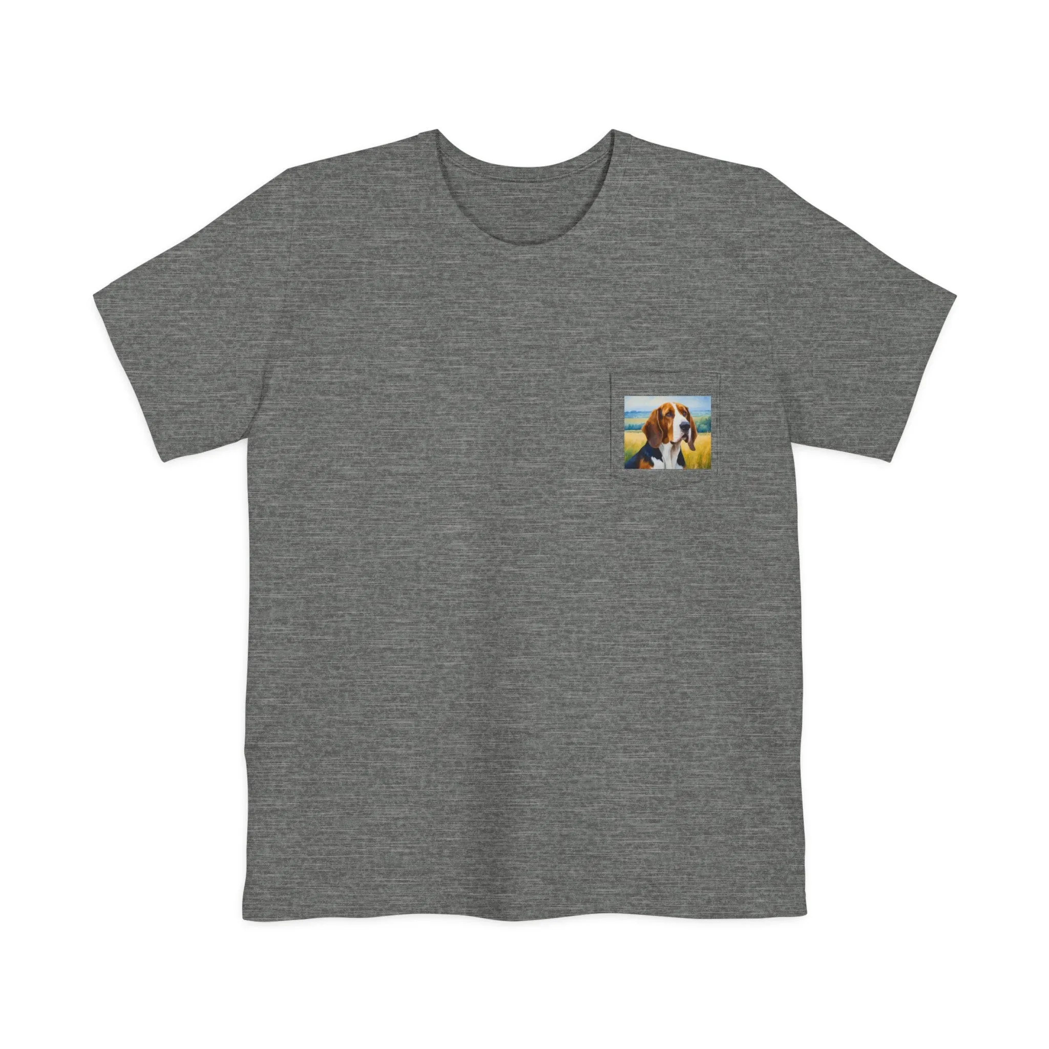 American English Coonhound Unisex Pocket T-shirt