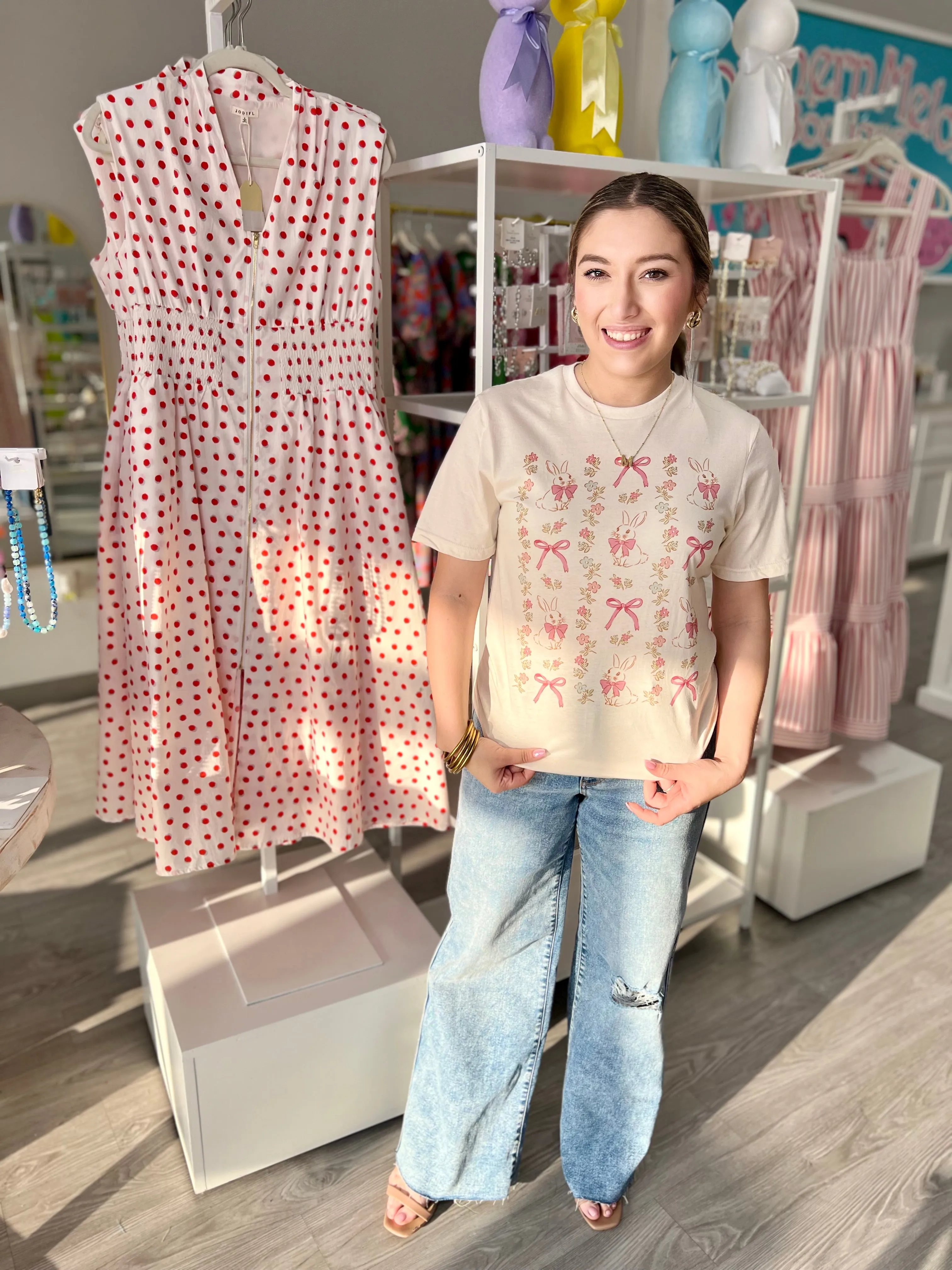 Bow Bunny Repeat Tee