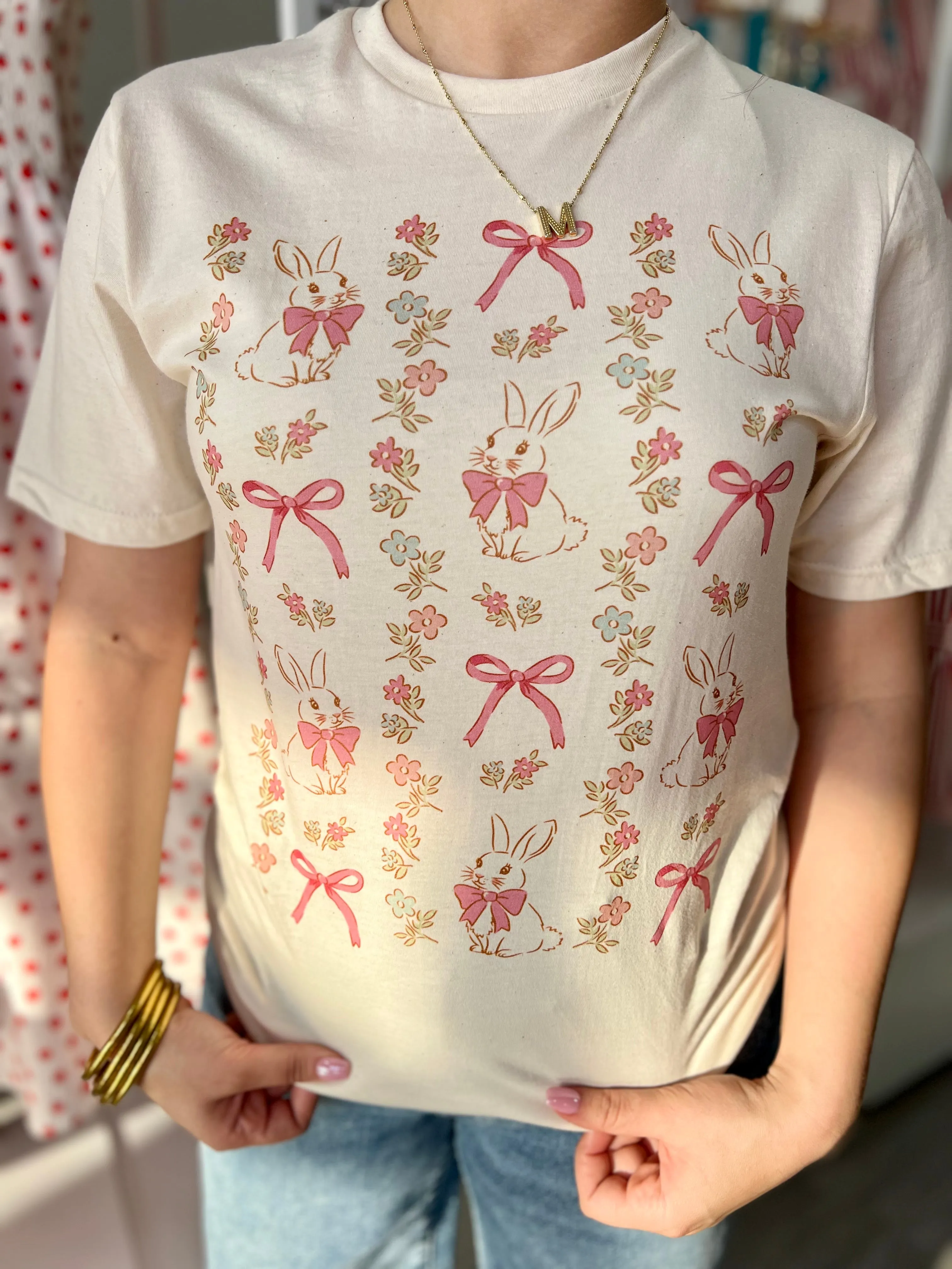 Bow Bunny Repeat Tee
