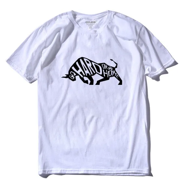 cotton casual pug life mens t shirts