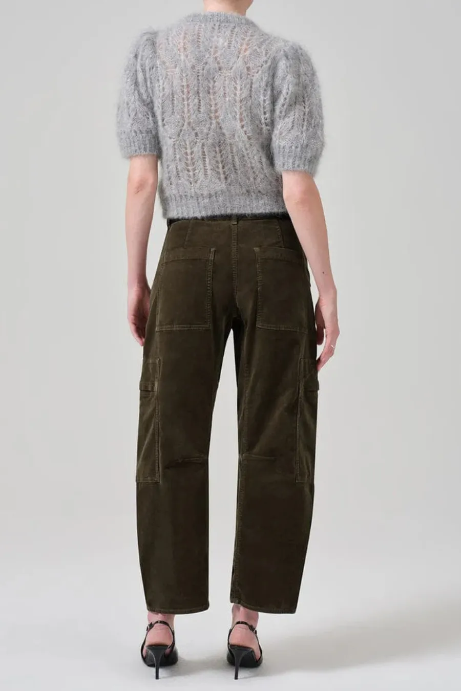 Marcelle Low Slung Cargo Corduroy Costes