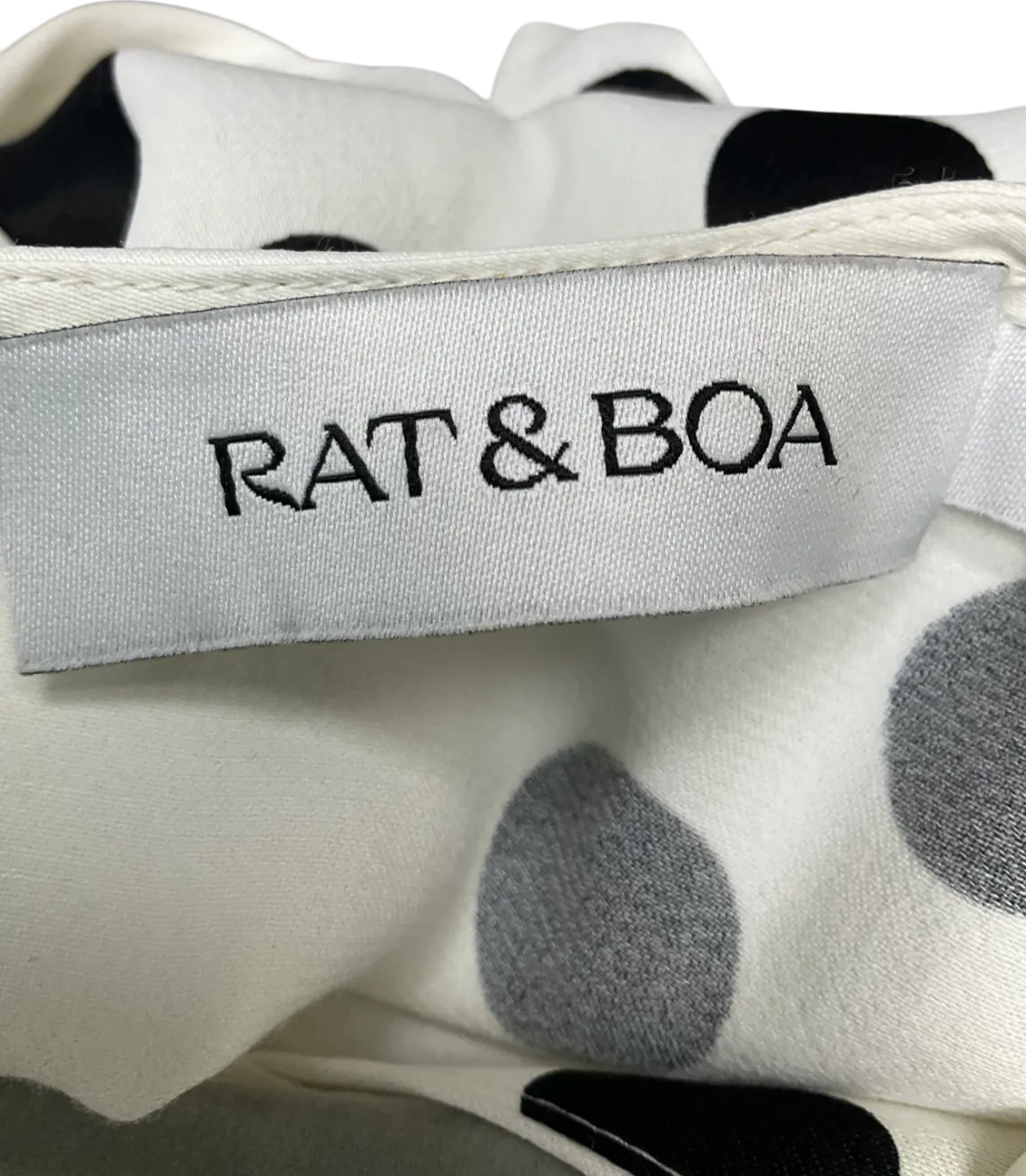 Rat & Boa White Pearla Dress UK S