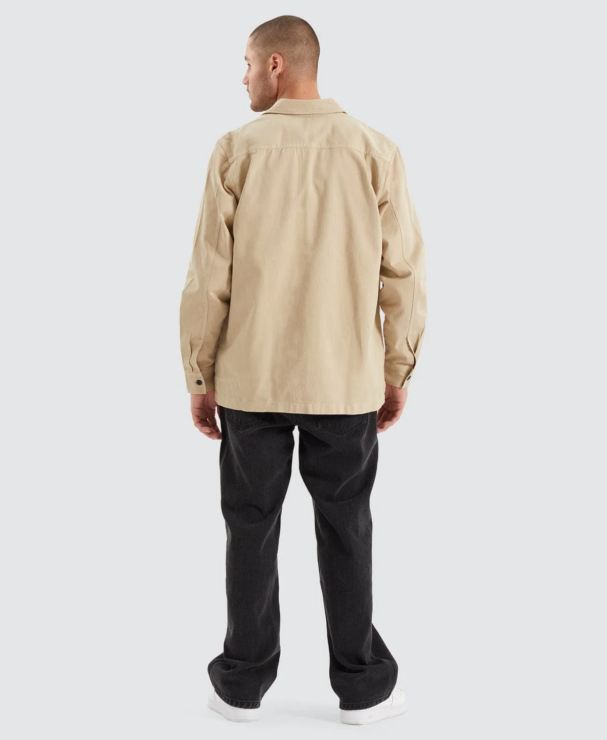 Utility Overshirt Neutral