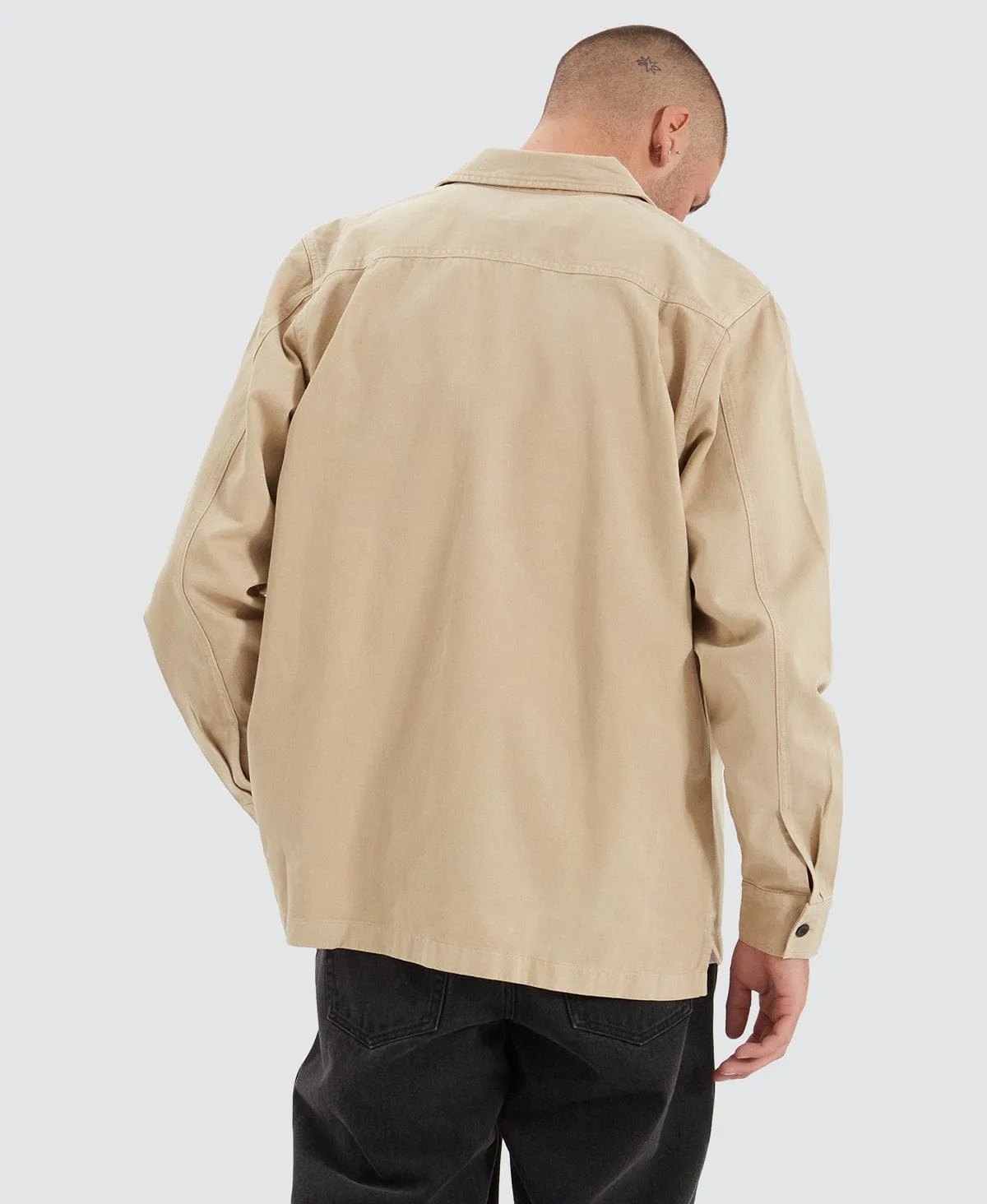 Utility Overshirt Neutral