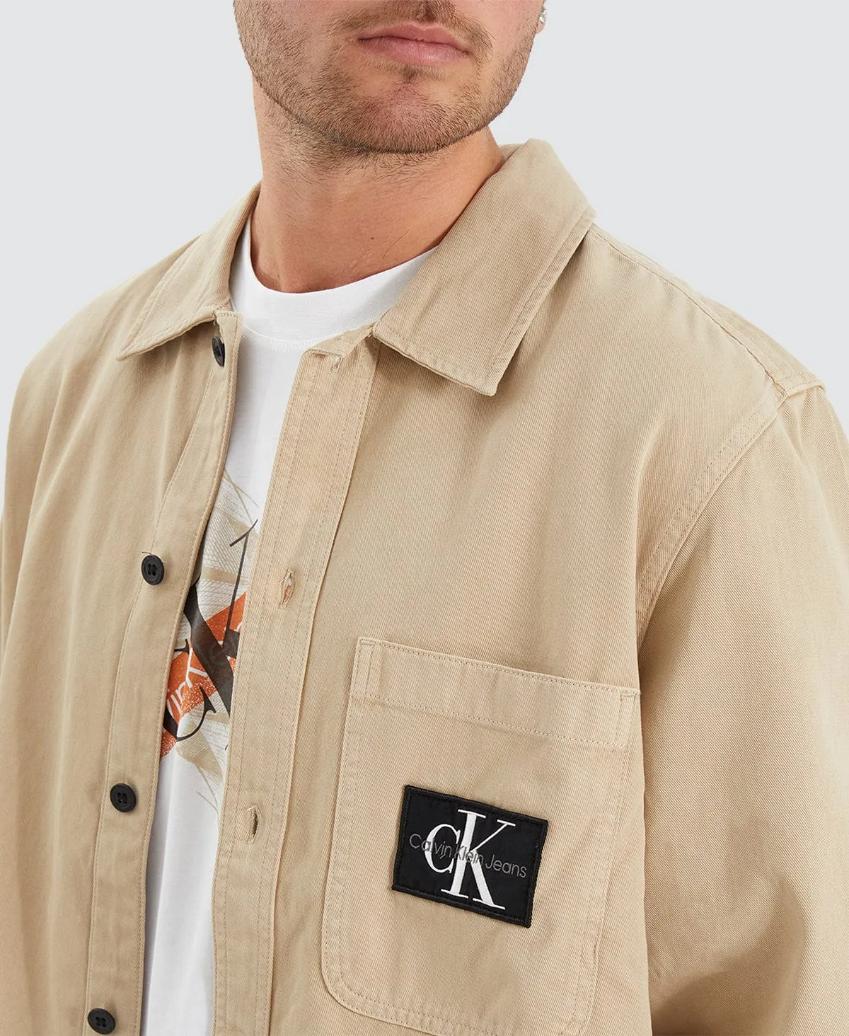 Utility Overshirt Neutral