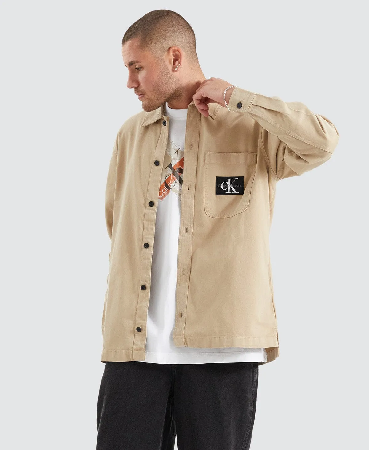 Utility Overshirt Neutral