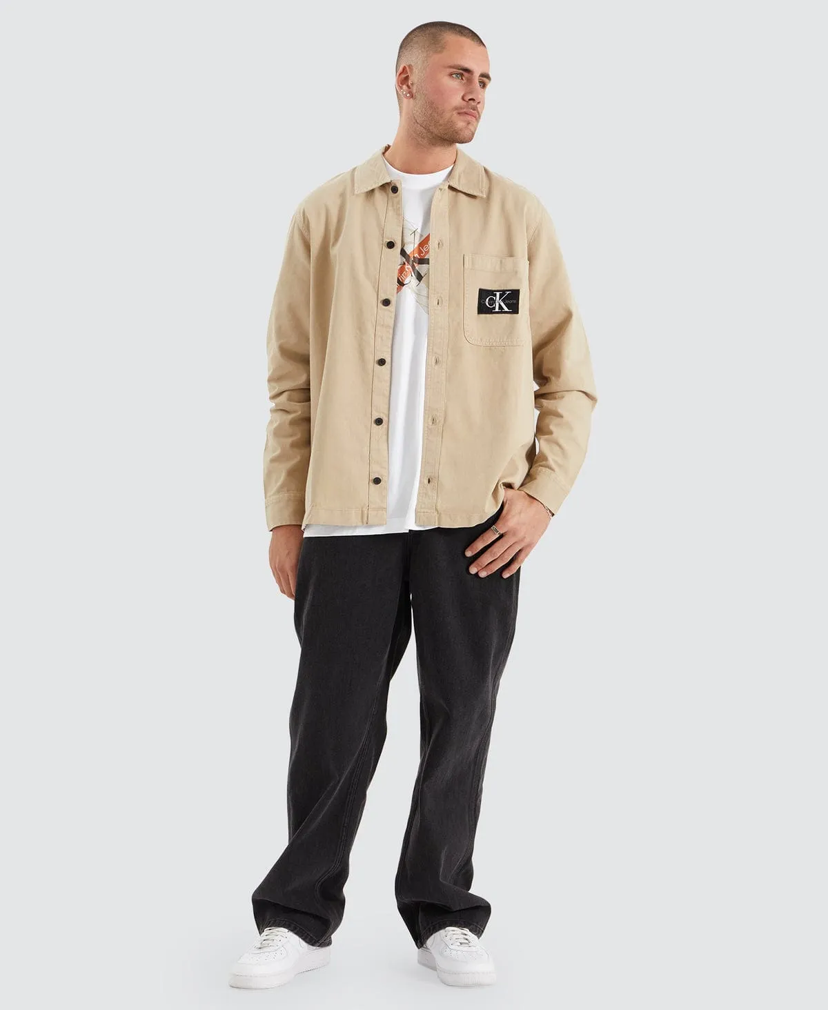 Utility Overshirt Neutral